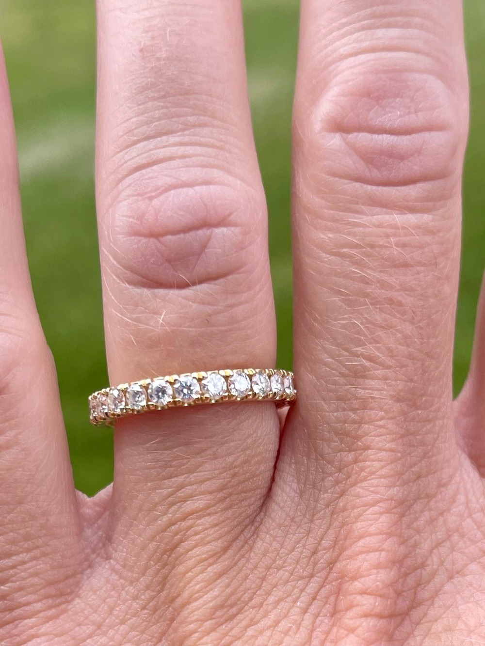 18k Yellow Gold Verragio Diamond Band 1.10tcw